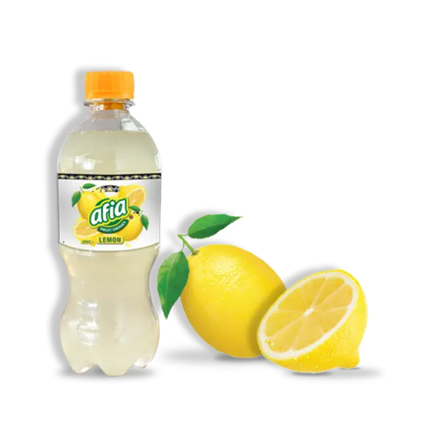 AFIA Juice in Bottle Lemon 500ml (1dz)