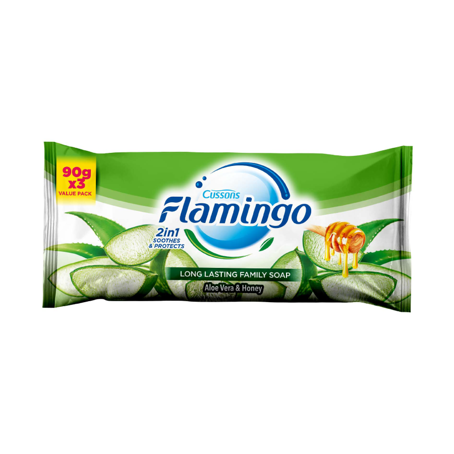 Amingo Soap 3x90g Aloe Vera & Honey (2dz)