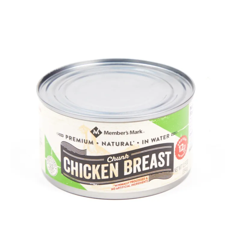 MEMBERS MARK CHUNK CHICKEN BREAST 354G