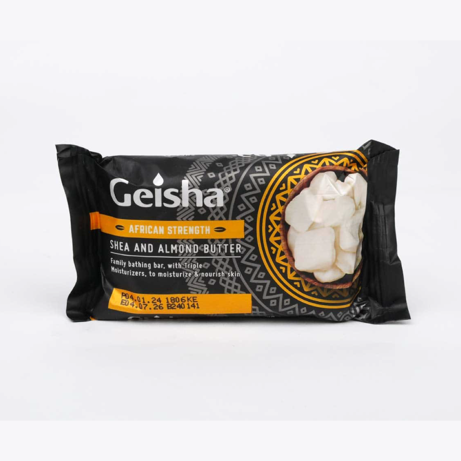 GEISHA BLACK | FLWRP | SHEA BUTTER 36X90G