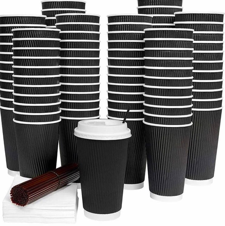 25-pack disposable coffe cups