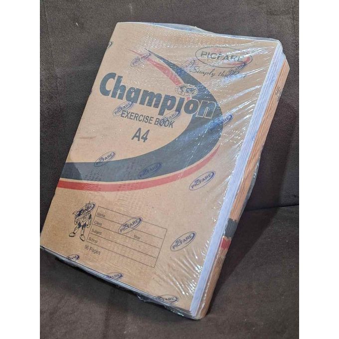 A dozen A4 champion books
