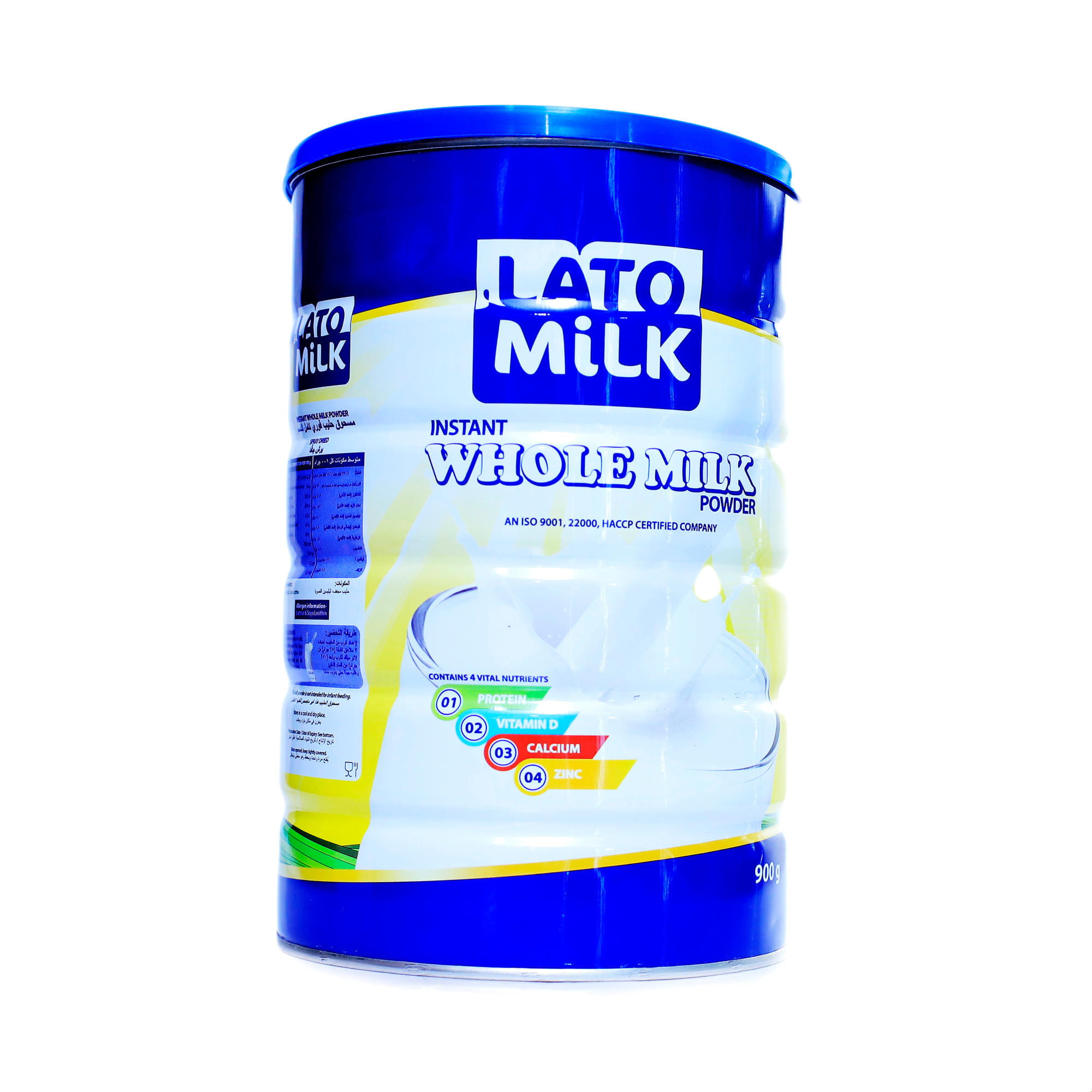 Lato whole powdered milk 900g