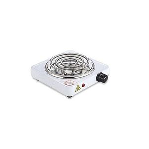 Single Coil Electric Hotplate 1000W- Black , White