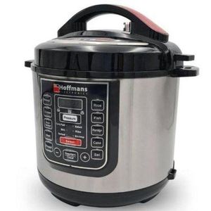 Hoffmans - 716 Electric PresureCooker6.5L Black, White