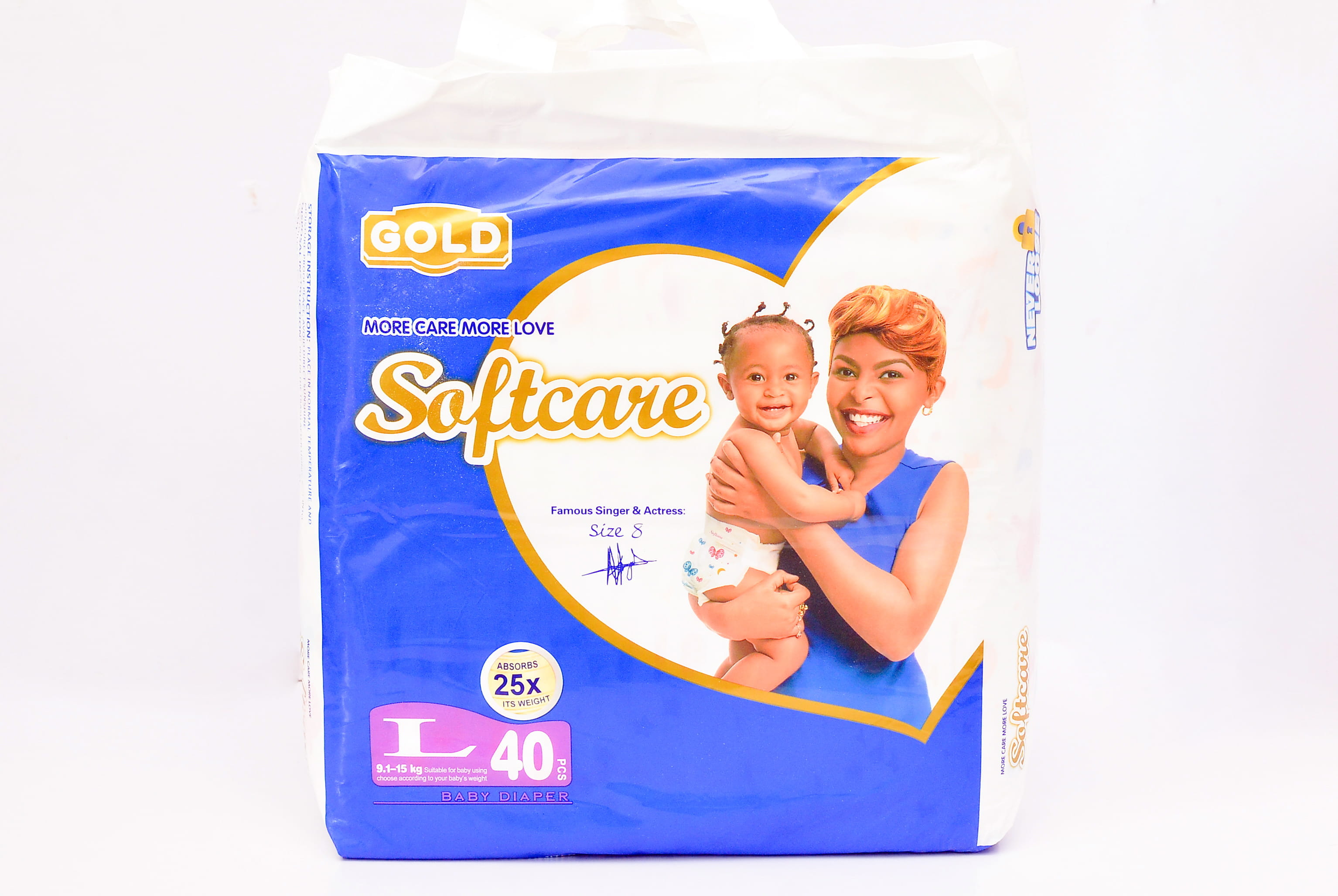 Software baby diaper large  size- 48pc