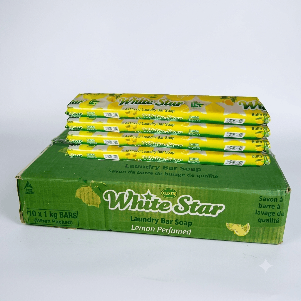 White star washing soap- 10 pieces