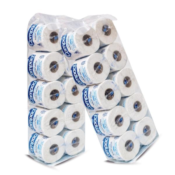 Compact Toilet Paper (10 rolls)